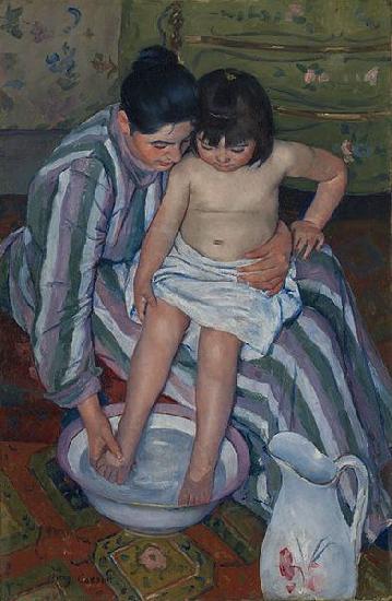 Mary Cassatt The Child's Bath oil painting image